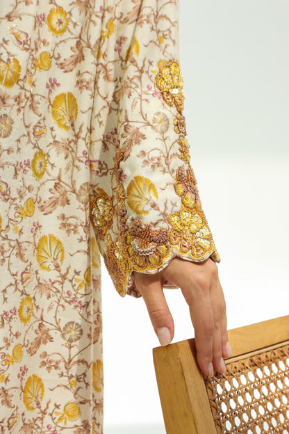 TB03 - Floral Yellow Mkhawar