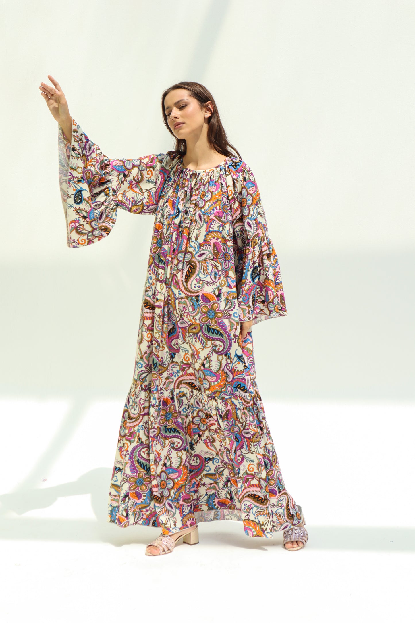 Paisley - Purple Dress