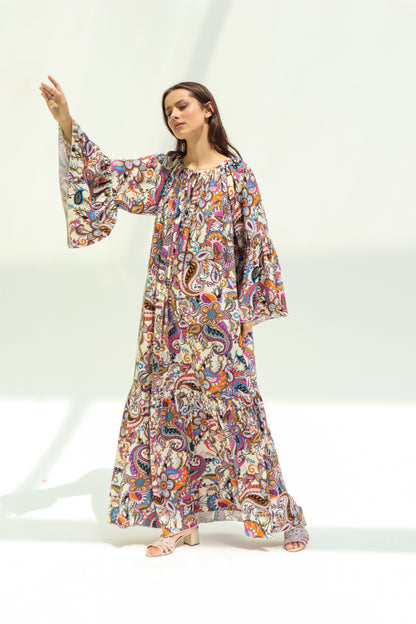 Paisley - Purple Dress