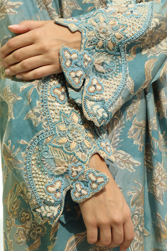 TB07 - Sky Blue Flower Mkhawar