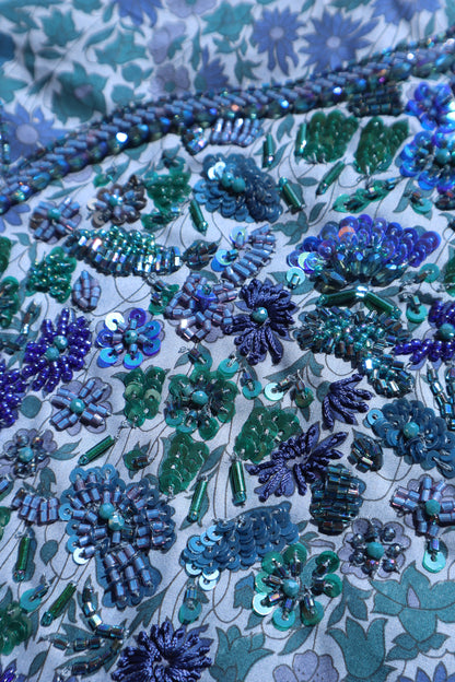 TB17 - Liberty Tana Lawn Blue Mkhawar