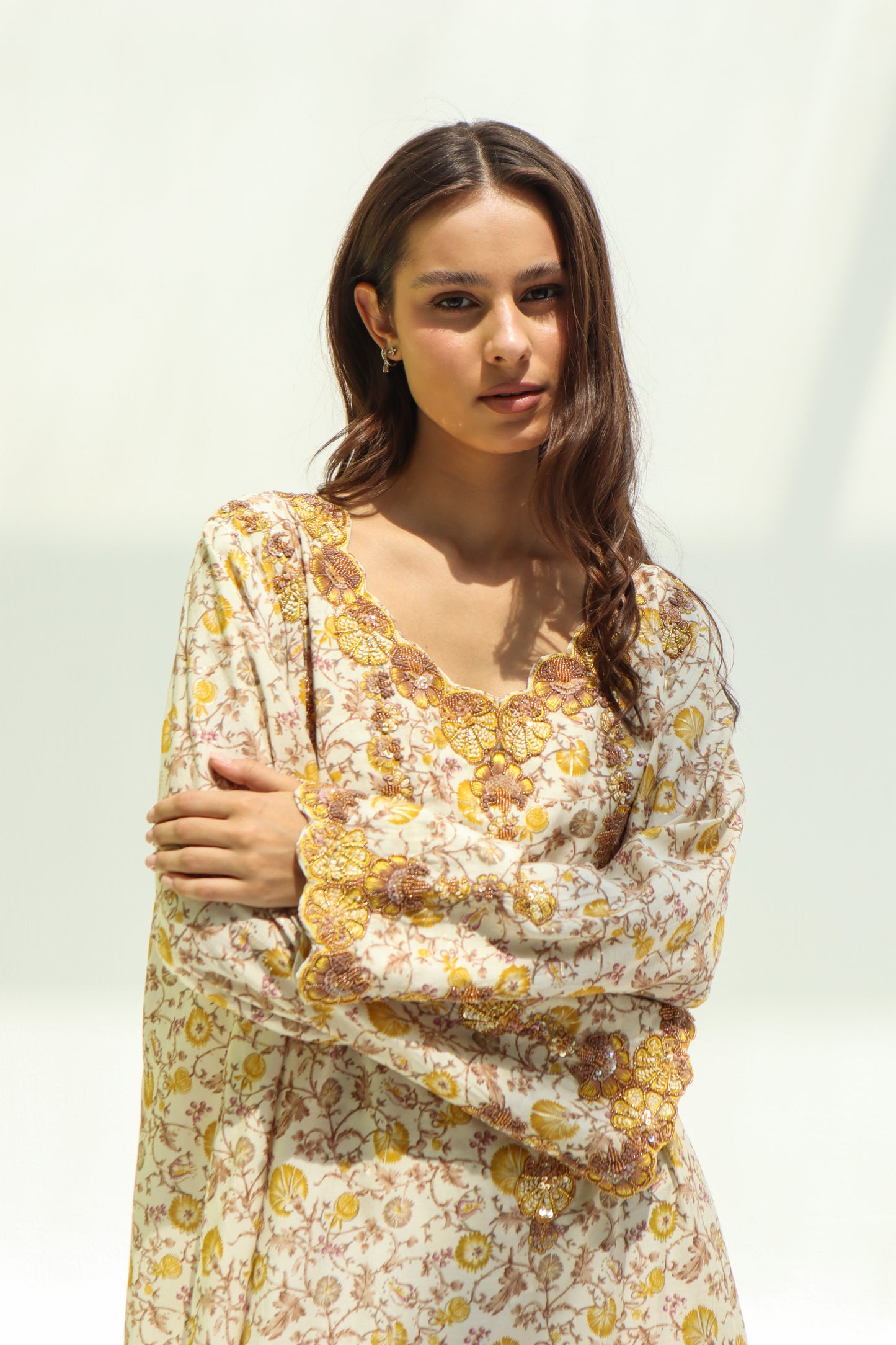 TB03 - Floral Yellow Mkhawar