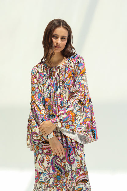 Paisley - Purple Dress