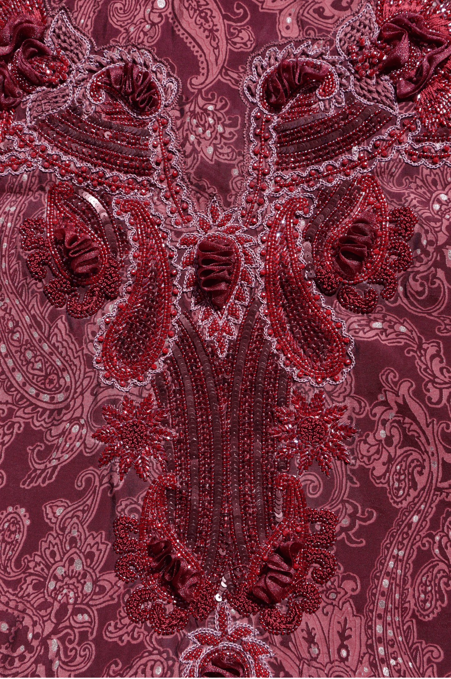 TB28 - Maroon Paisley