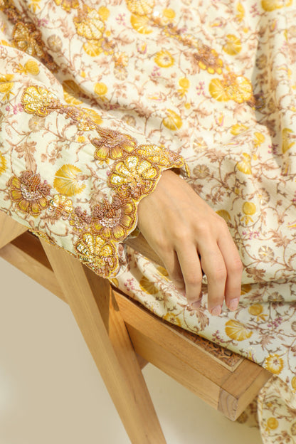 TB03 - Floral Yellow Mkhawar