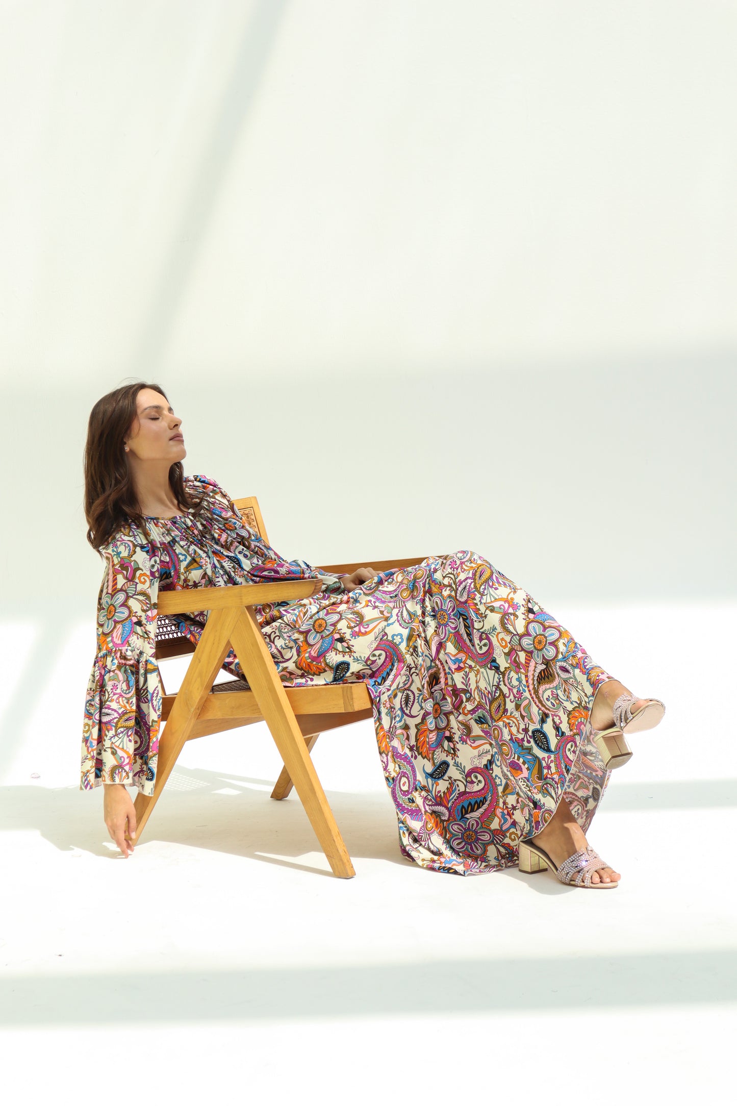 Paisley - Purple Dress