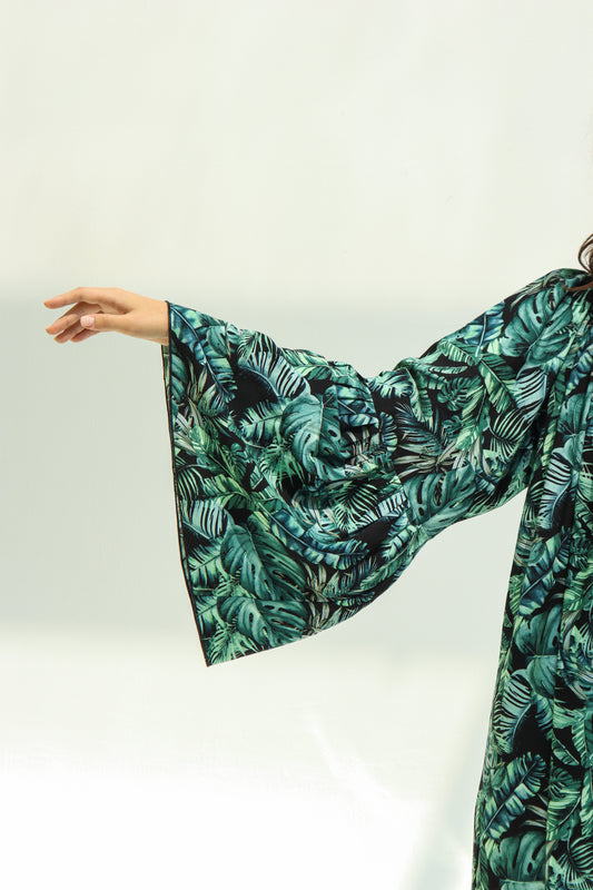 Tropical - Green Dress