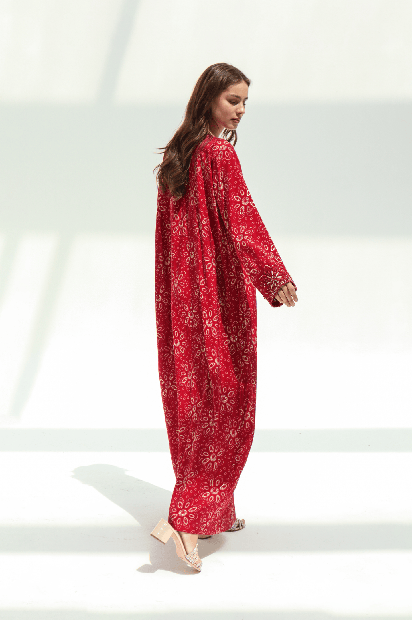 TB02 - Floral Fuchsia Mkhawar